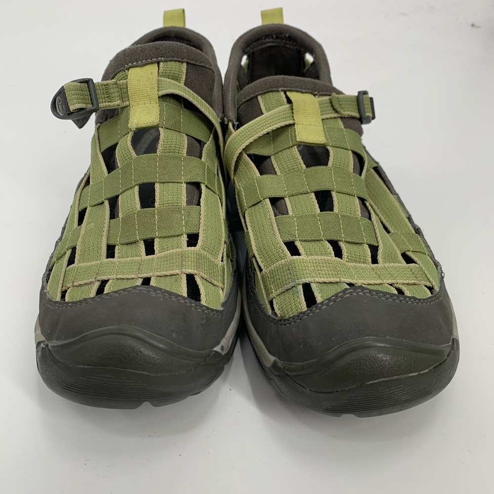 CHACO Paradox Shoe Woven Green Hiking Outdoor 10 - Picture 3 of 9